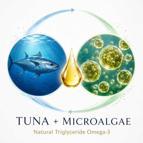 Natural triglyceride Omega‑3 • DHA 48.5% • Total Omega‑3 51.7% – 90 Capsules | Welroa