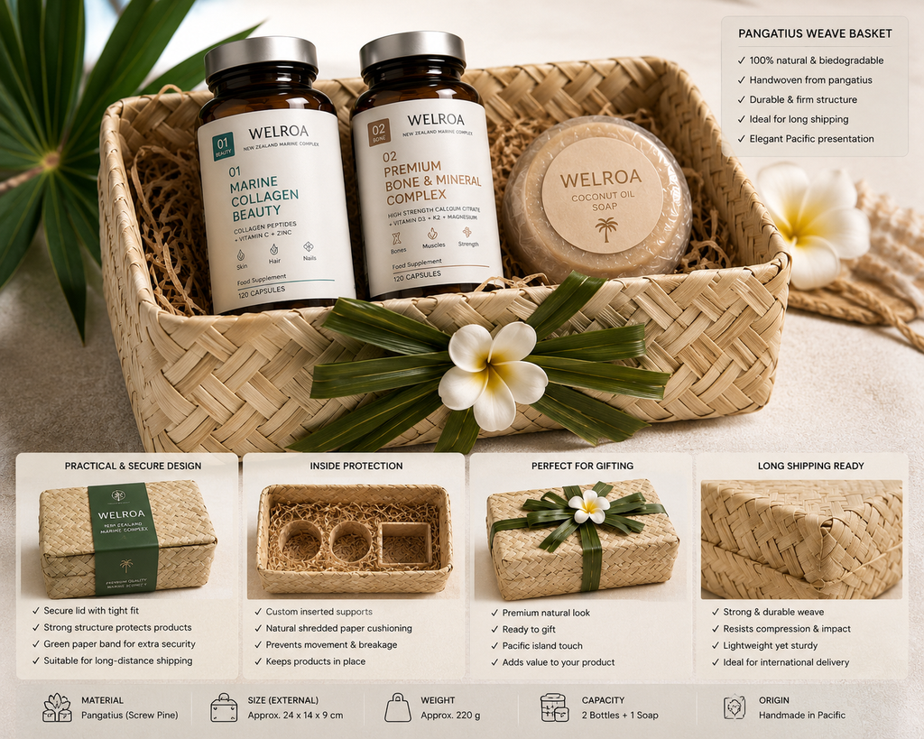 Welroa Pacific Wellness Gift Basket